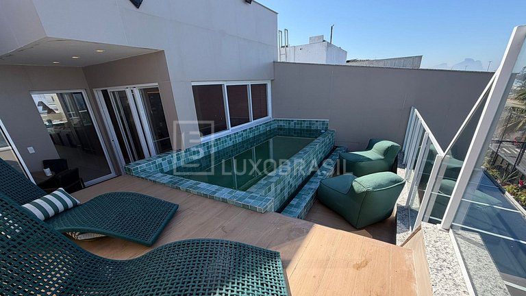 Cobertura Duplex à Venda na Avenida Lúcio Costa