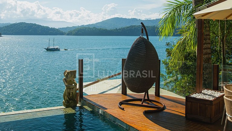 LB - PAR01 Casa de Vidro Paraty Mirim Alquiler de Temporada