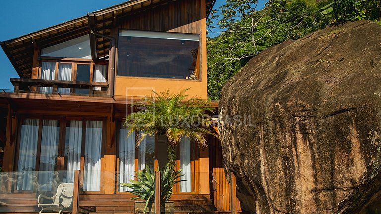 LB - PAR01 Casa de Vidro Paraty Mirim Alquiler de Temporada