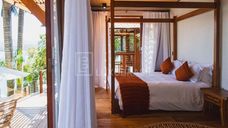 Casa de Vidro Paraty Mirim para Temporada