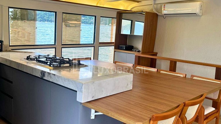 LB - AR42 Casamarã Angra dos Reis Uso por el día y pernocta