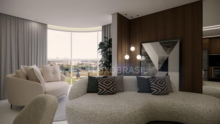 Flat Wyndham Barra – 1 Quarto Vista Mar