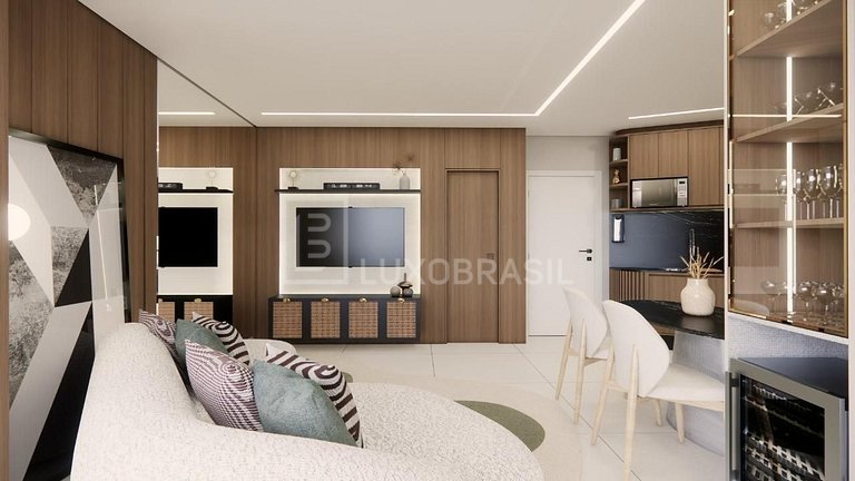 Flat Wyndham Barra – 1 Quarto Vista Mar