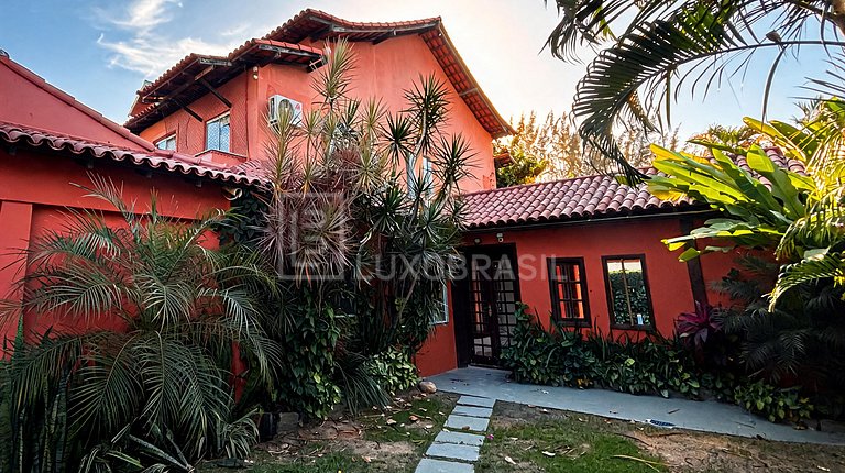 LB - RJ1050 Casa 04 Quartos Aluguel Fixo Santa Mônica Town H