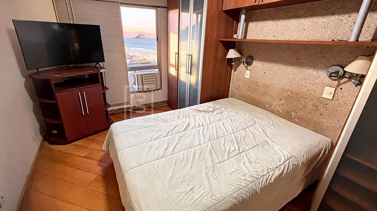 Apartamento 1 Quarto com Vista Mar no Barra Beach