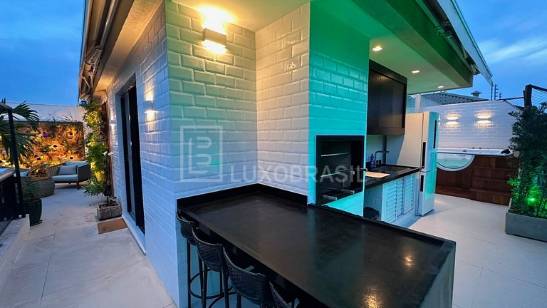 Apartamento de Luxo para Alugar no Condomínio Saint Tropez
