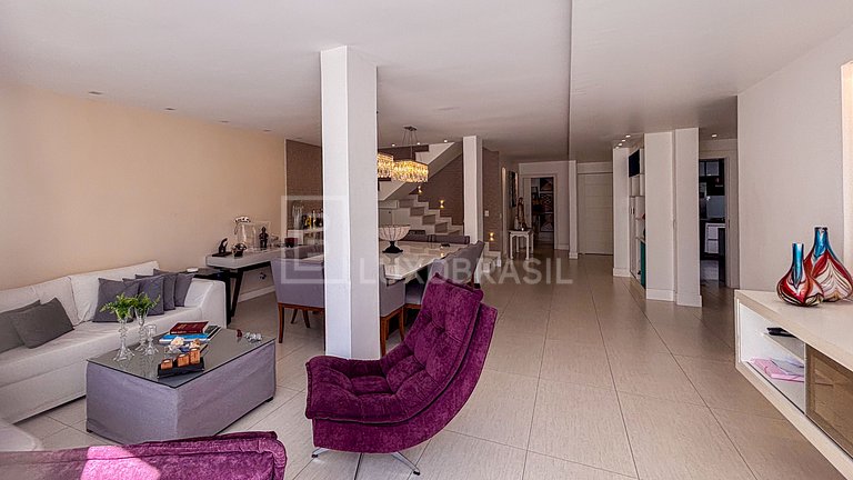 Cobertura Duplex à Venda Jardim Oceânico | 315m², 5 Quartos