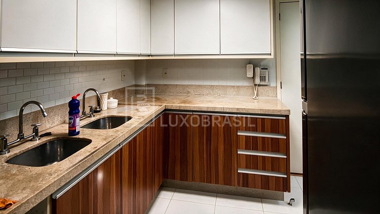Apartamento de Luxo com 243 m² no Leblon | 2 Suítes