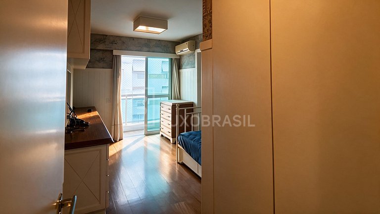 Apartamento de Luxo com 243 m² no Leblon | 2 Suítes