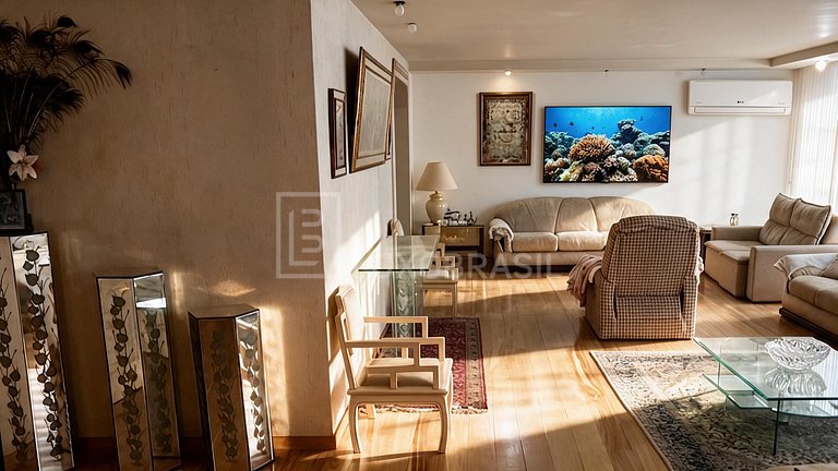 Apartamento 4 Quartos para Aluguel em Copacabana – 300 m²