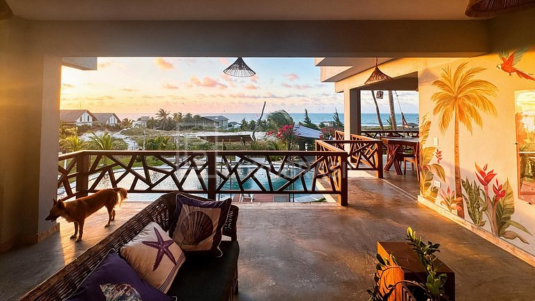Casa para Temporada no Preá Frente Mar | 8 Suítes