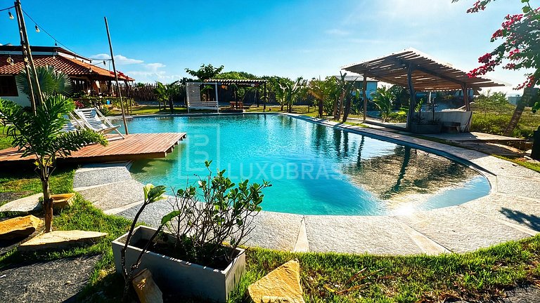 Casa para Temporada no Preá Frente Mar | 8 Suítes