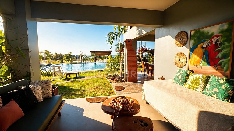 Casa para Temporada no Preá Frente Mar | 8 Suítes