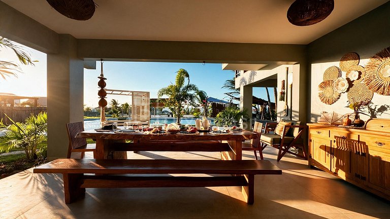 Casa para Temporada no Preá Frente Mar | 8 Suítes