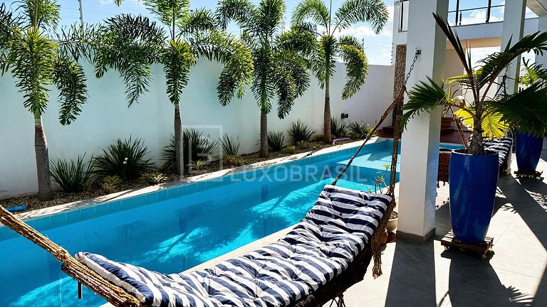 Vila Triplex para Temporada na Praia do Preá com Rooftop