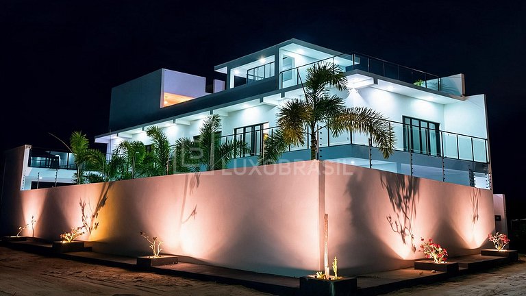 Vila Triplex para Temporada na Praia do Preá com Rooftop