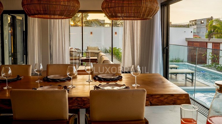 Vila Ágape Preá | Casa 5 Suítes para Aluguel de Temporada