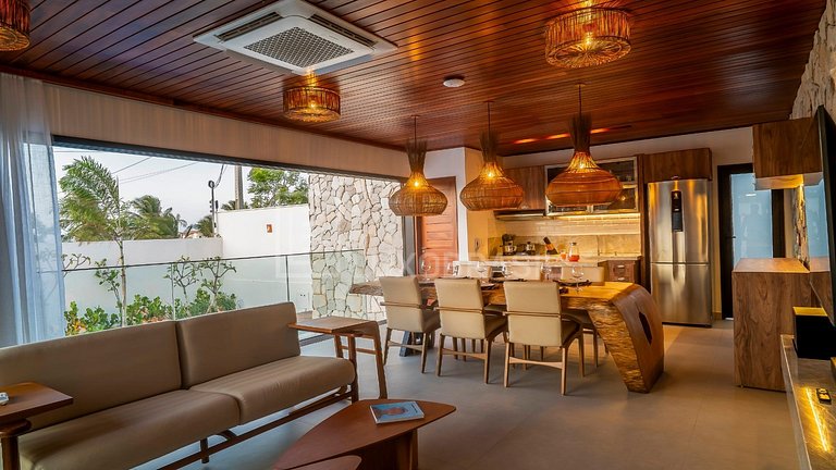 Vila Ágape Preá | Casa 5 Suítes para Aluguel de Temporada