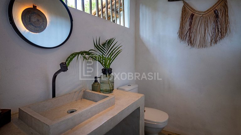 Casa para Temporada em Trancoso com 4 Suítes e Piscina