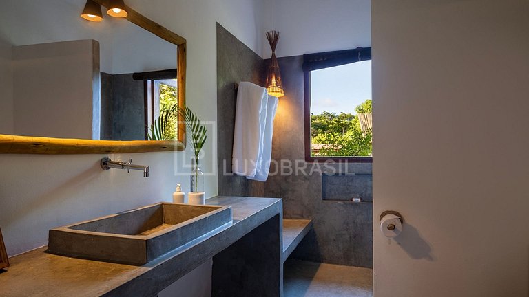 Casa para Temporada em Trancoso com 4 Suítes e Piscina
