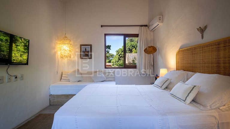 Casa para Temporada em Trancoso com 4 Suítes e Piscina