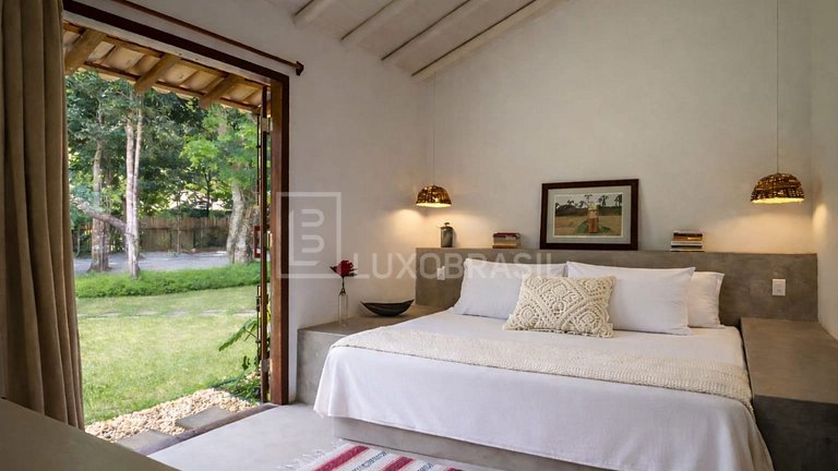 Casa para Temporada em Trancoso com 4 Suítes e Piscina