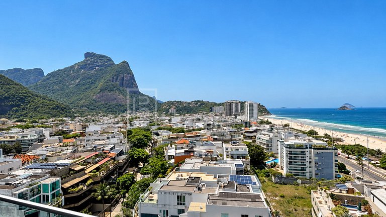 LB - RJ169 Apartamento Barra Beach Vista Mar Aluguel de Temp