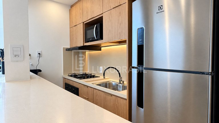LB - RJ169 Apartamento Barra Beach Vista al Mar Alquiler de