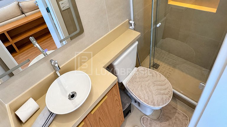 LB - RJ169 Apartamento Barra Beach Vista al Mar Alquiler de