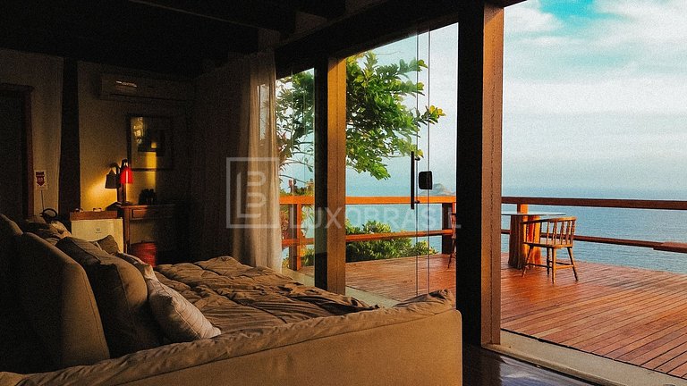 LUXOBRASIL #RJ03 Mansion Cliff Joá 04 Suites Seasonal Rent