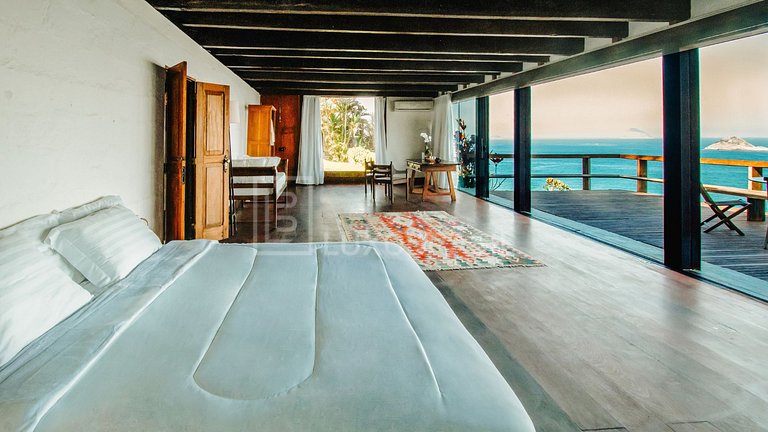 LUXOBRASIL #RJ03 Mansion Cliff Joá 04 Suites Seasonal Rent