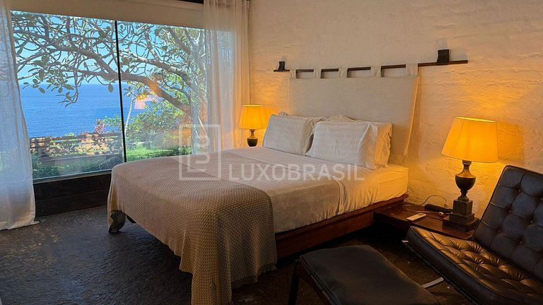 LUXOBRASIL #RJ03 Mansion Cliff Joá 04 Suites Seasonal Rent