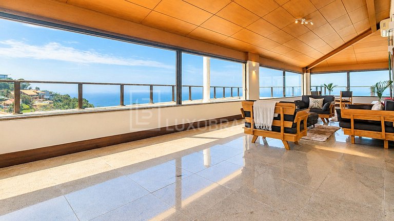 LB - RJ80 Vila Joatinga with 5 bedrooms, 360-degree panorami