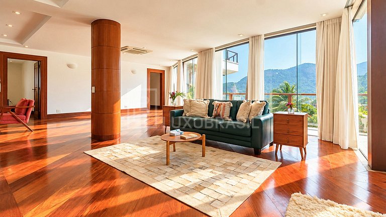 LB - RJ80 Vila Joatinga with 5 bedrooms, 360-degree panorami
