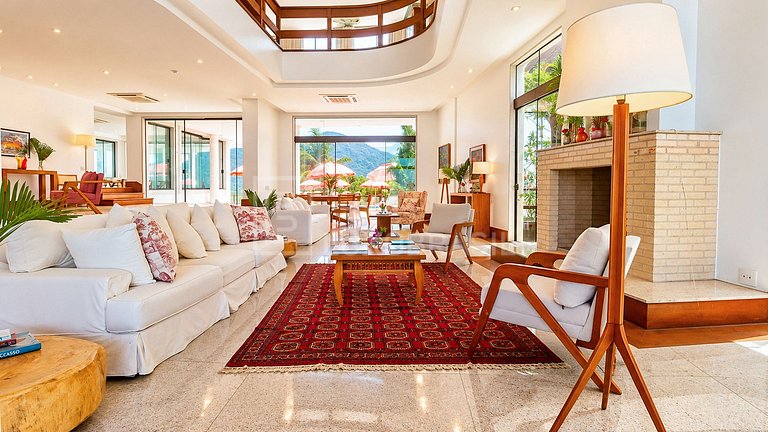 LB - RJ80 Vila Joatinga with 5 bedrooms, 360-degree panorami