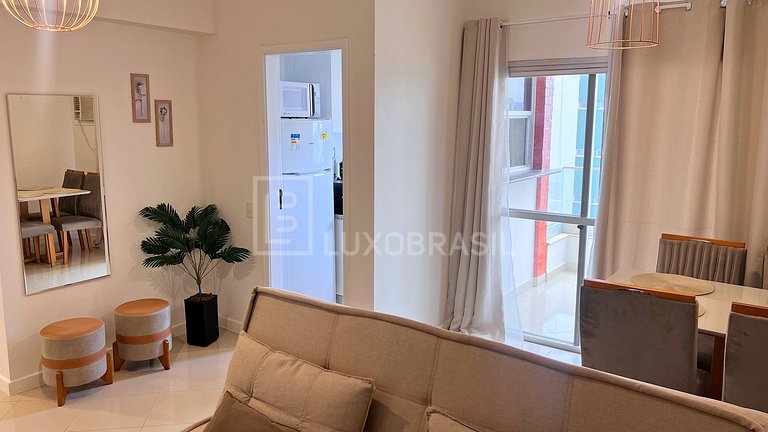 LB - RJ172 Apartamento Barra Beach Vista Mar Aluguel de Temp