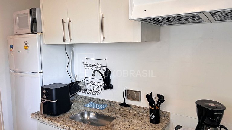 LB - RJ172 Apartamento Barra Beach Vista Mar Aluguel de Temp