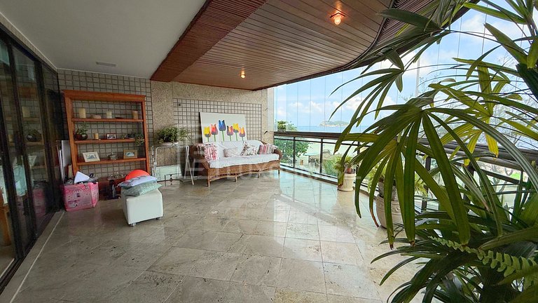 LB - RJ864 Apartamento 04 suítes na Avenida do Pepê, 262 m²