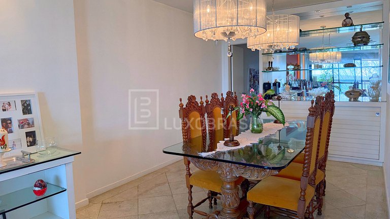 LB - RJ864 Apartamento 04 suítes na Avenida do Pepê, 262 m²