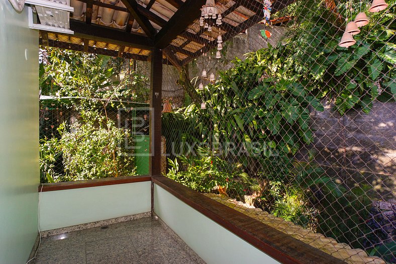 Belíssima casa no Itanhangá para pequenos eventos hospedagem
