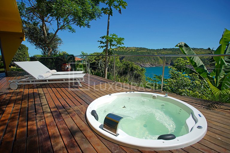 BRAZIL LUXURY #BZ15 Villa Cliff Sea View 06 Suites Praia da