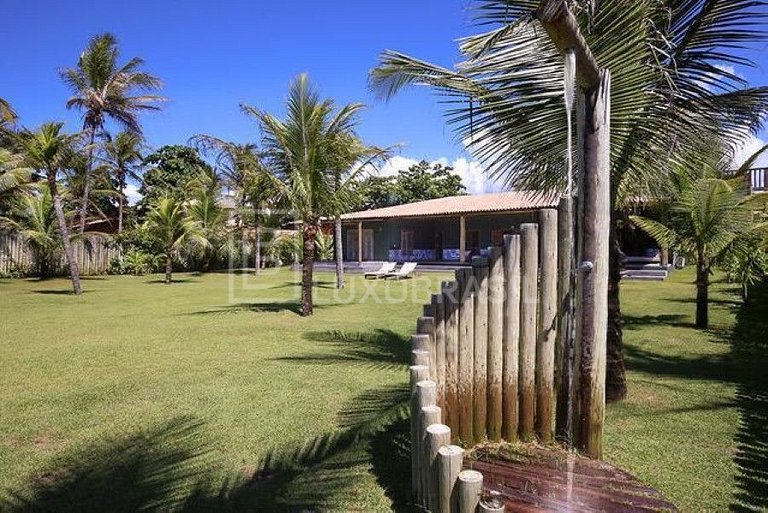 Casa Caraíva Pé na Areia 03 Quartos