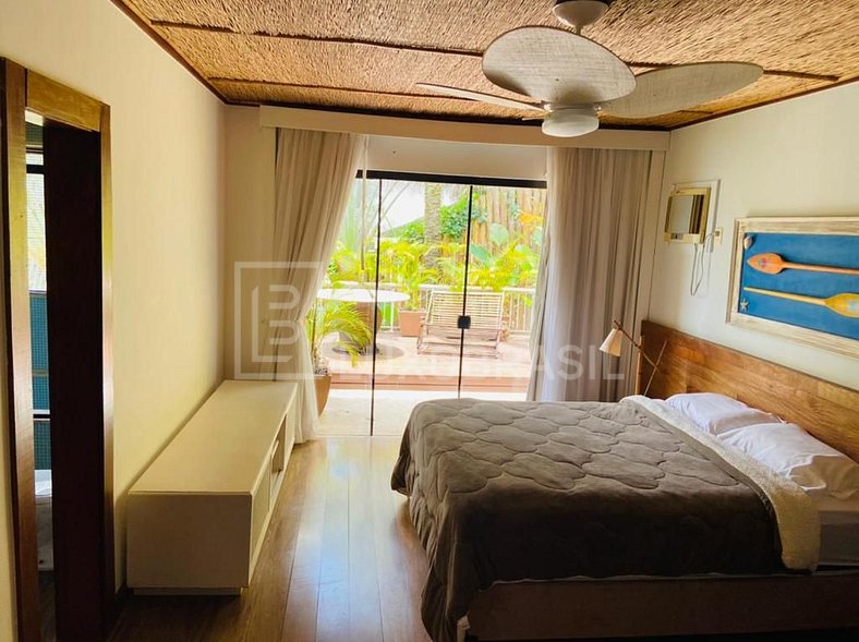 LUXOBRASIL #AR12 Casa Beira-Mar 05 Suites Private Beach Vaca