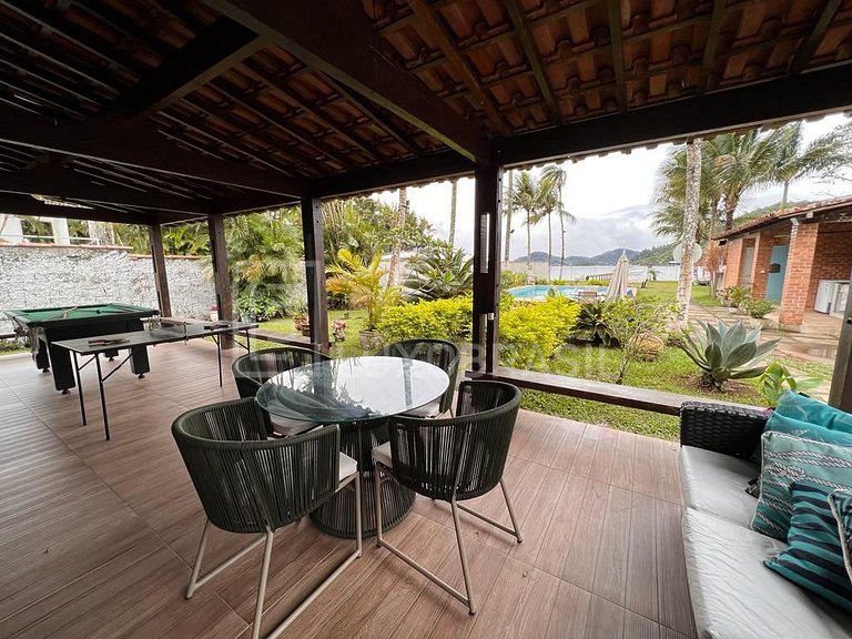 LUXOBRASIL #AR31 House 04 Bedrooms Sea Front Angra Vacation