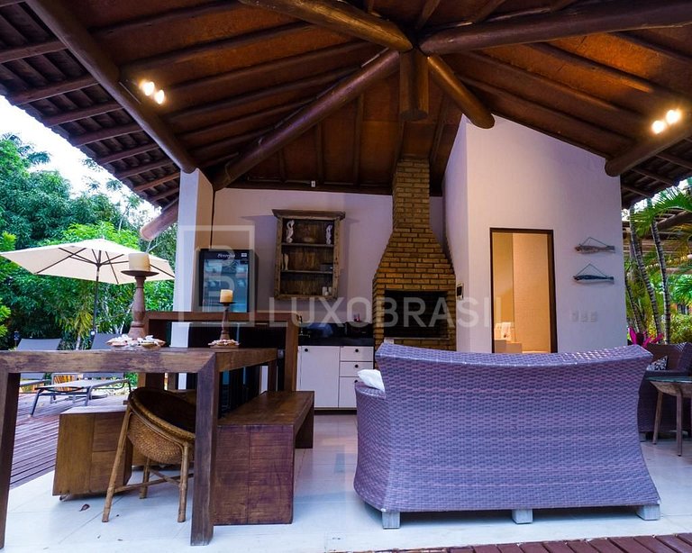 LUXOBRASIL #BA23 House Camaçari 04 Suites Vacation Rentals