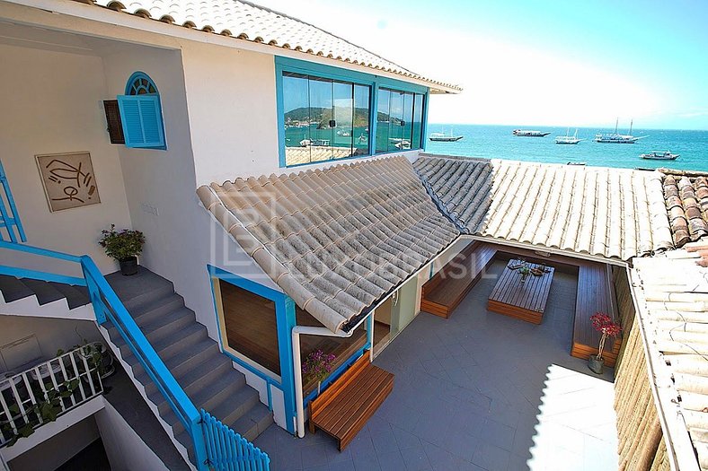 LUXOBRASIL #BZ17 Casa Blue Praia do Canto 11 Suites Alquiler