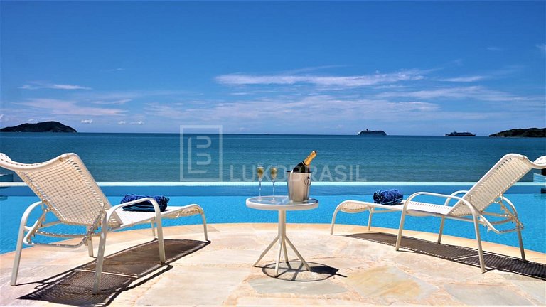 LuxoBrasil #BZ25 Villa Real 09 Suites Pé na Areia Búzios Sea
