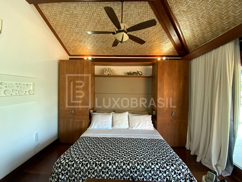 LUXOBRASIL #BZ35 Ocean Bliss Villa 09 Dormitorios Pé na Arei