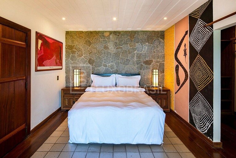 LUXOBRASIL #BZ42 Brava House 05 Suites Sea View Vacation Ren