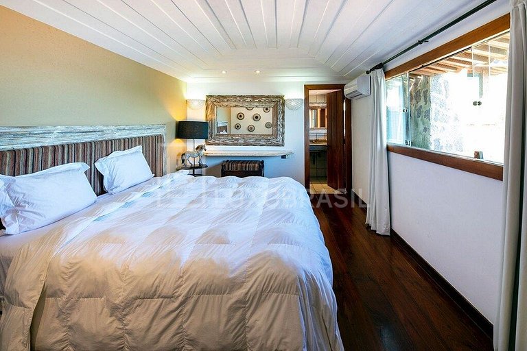LUXOBRASIL #BZ42 Brava House 05 Suites Sea View Vacation Ren